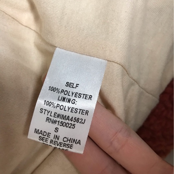 Emory Park color block teddy bear long sleeve size small popover full zip jacket - Picture 9 of 12